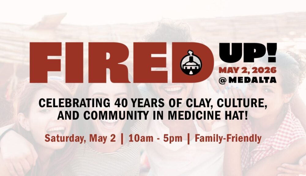 Fired Up! Celebrating 40 years of clay, culture and community on May 2, 2026 at Medalta