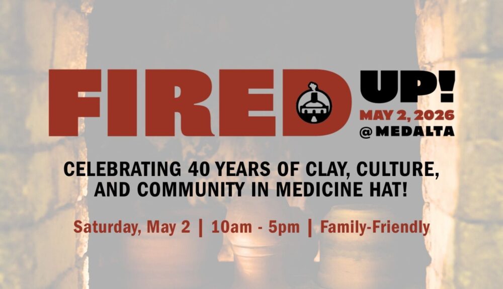 Fired Up! Open House at Medalta on April 2, 2026
